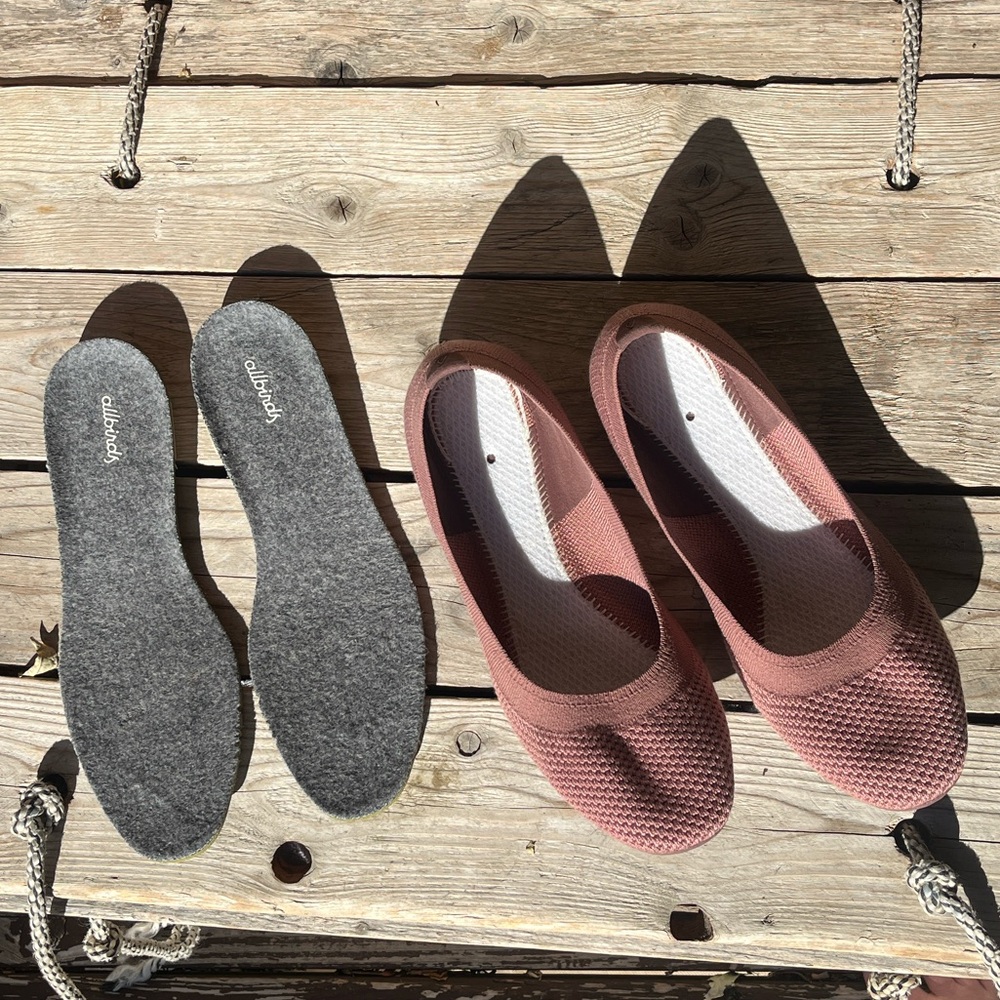Allbirds Tree Breezer Flats – Mauve Pink | New, Never Worn, Size W9 - Picture 13 of 14